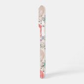 Retro, Rose iPhone Hülle (Linke Seite)