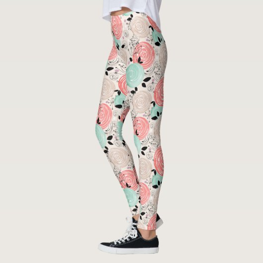 Retro, Rose Leggings (Links)