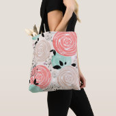 Retro, Rose Tasche (Von Nahem)