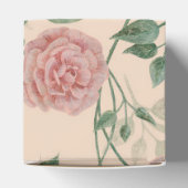 Retro-Rosenblüten Geschenkschachtel (Oben)