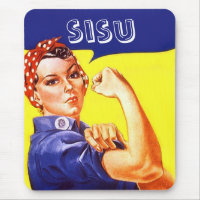 Retro Rosie die Nieteneinschläger Sisu stabile
