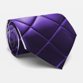 Retro rostfreier Stahl-Restaurant-Krawatte in Lila Krawatte (Gerollt)