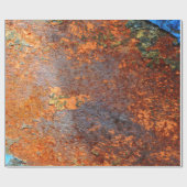 Retro rostiges Schmutz-Beschaffenheits-Muster Geschenkpapier (Flach)