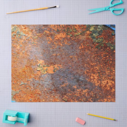 Retro rostiges Schmutz-Beschaffenheits-Muster Seidenpapier (Basteln)