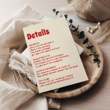 Retro-Rot-&-Creme-Typografie-Hochzeitsdetails