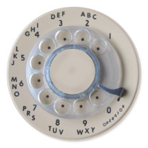 Retro Rotary Phone Dial