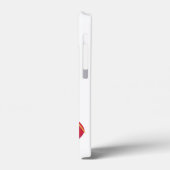 Retro Rote und grüne Weihnachtsschmuck Case-Mate iPhone Hülle (Rückseite / Links)