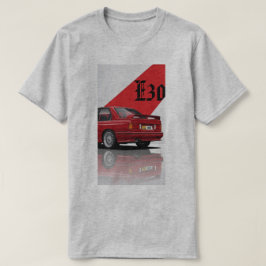 Retro-Roter Deutscher Klassiker-Sportcoupé T-Shirt