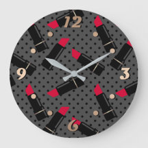 Retro, roter Lippenstift