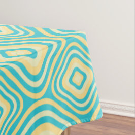 Retro Rounded Tischdecke