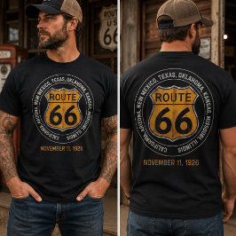 Retro-Route 66 T-Shirt