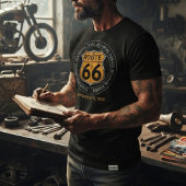 Retro-Route 66 T-Shirt