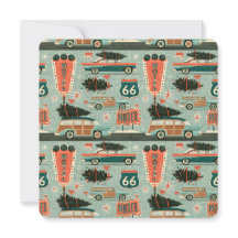 Retro Route 66 Urlaubspapeterie
