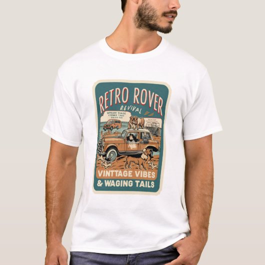 Retro Rover Revival T-Shirt (Vorderseite)