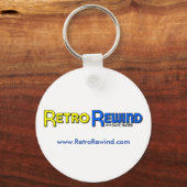 Retro-Rückwind-Schlüsselanhänger Schlüsselanhänger (Vorderseite)