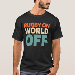 Retro Rugby Gewerkschaft - League Player Vintag Ru T-Shirt