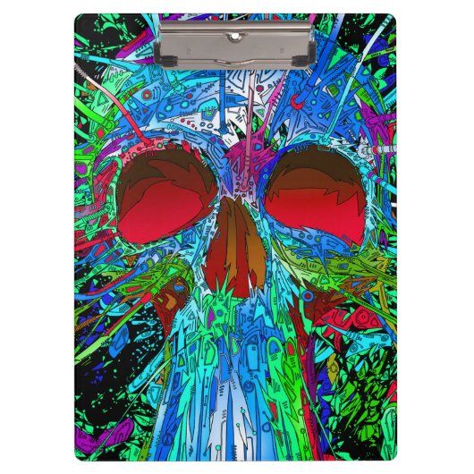 Retro-Rumpf/Clipboard Klemmbrett (Vorderseite)