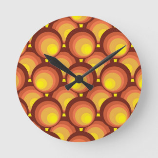 Retro Runde Wanduhr