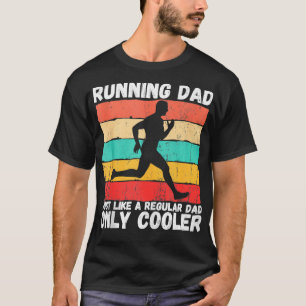 Retro Running Vater Funny Runner Marathon Athlete T-Shirt