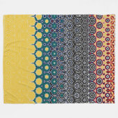 Retro Rustic Fleecedecke (Vorderseite (Horizontal))