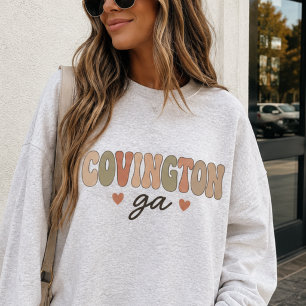 Retro Rustikal Covington Georgia Sweatshirt