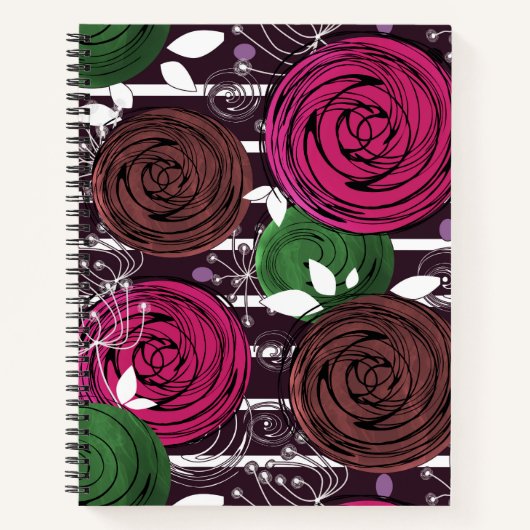 Retro, rustikal, Leute Notizblock (Vorderseite)