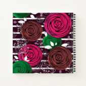 Retro, rustikal, Leute Notizblock (Rückseite)