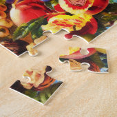 Retro Rustikale Sommer Tropisches Obst Gemüse Puzzle (Seite)