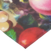 Retro Rustikale Sommer Tropisches Obst Gemüse Tischdecke (Schrägansicht)