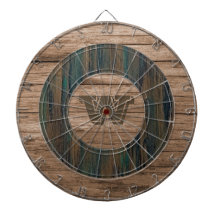 Retro Rustikales Mit Monogramm Holz