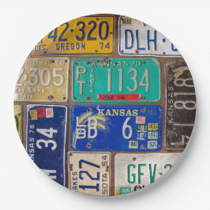 Retro Rusty License Teller