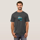 Retro RV Aquamarin BFTG T-Shirt (Vorne ganz)