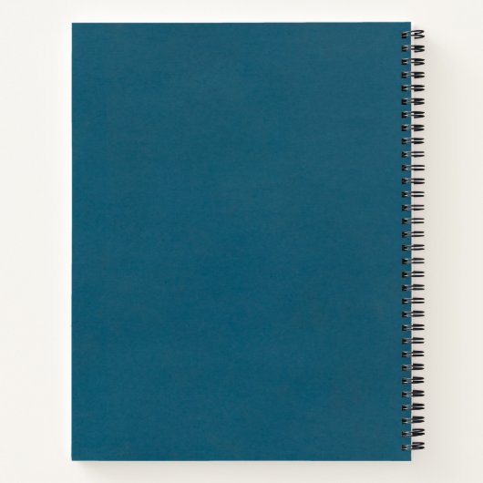 Retro RV Camper Travel Journal Notizblock (Rückseite)