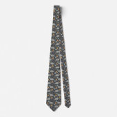 Retro RV Camping Neck Tie Krawatte (Vorderseite)
