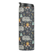 Retro-RV-Camping Thermosbecher (Nach rechts gedreht)
