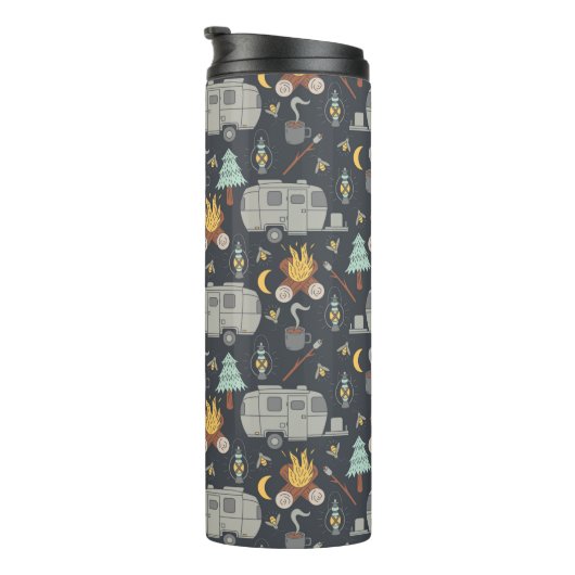Retro-RV-Camping Thermosbecher (Nach rechts gedreht)