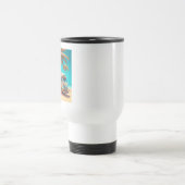 Retro RV und Palmen Reisebecher (Mittel)