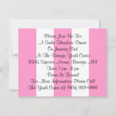 Retro Sadie Hawkins Tanz Einladungen (Rückseite)