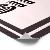 RETRO SAFETY PIN  POSTER (Ecke)