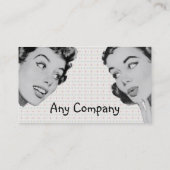 Retro sagen Sie V3 Visitenkarte (Rückseite)