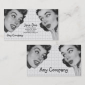 Retro sagen Sie V5 Visitenkarte (Vorne/Hinten)