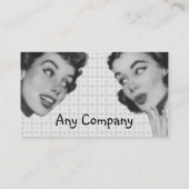 Retro sagen Sie V5 Visitenkarte (Rückseite)