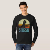 Retro Salsa Latin for Latin Music Dance Salsa T-Shirt (Vorne ganz)
