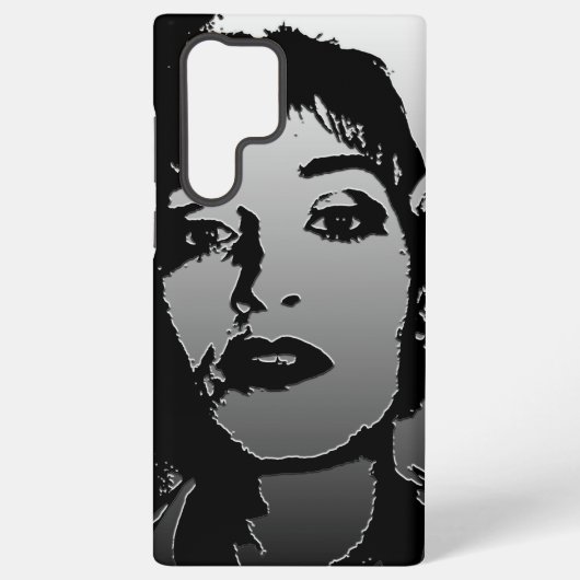 Retro Samsung Cover Samsung Galaxy Hülle (Rückseite)