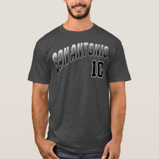 Retro San Antonio Nummer 10 1 T-Shirt