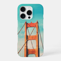 Retro San Francisco Golden Gate Bridge iPhone-Hüll
