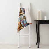 Retro San Francisco Patchwork Sherpadecke (Beispiel)