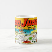 Retro San Juan Puerto Rico Tasse (Mittel)