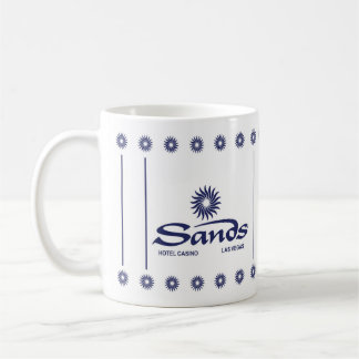 Retro Sands Casino Stil Design Kaffeetasse
