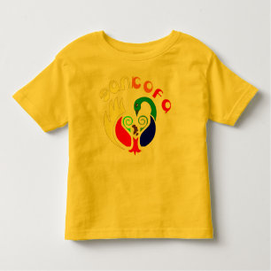 RETRO SANKOFA KIND KLEINKIND T-SHIRT